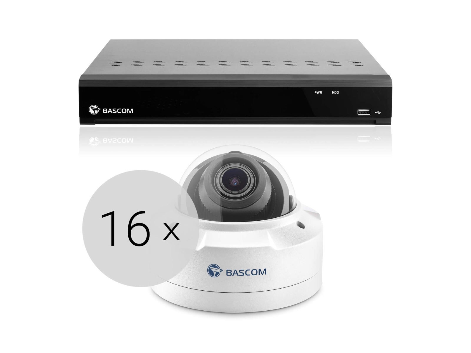 Système sans fil à 16 dômes PLUS