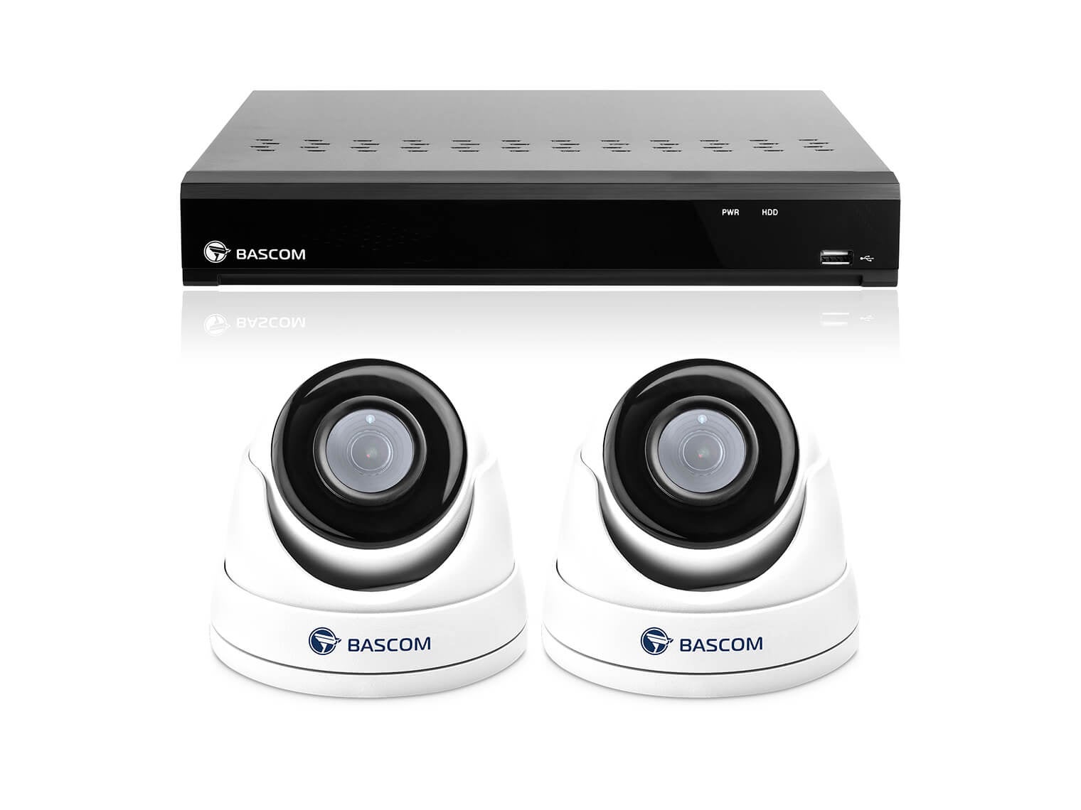 Système sans fil à 2 dômes