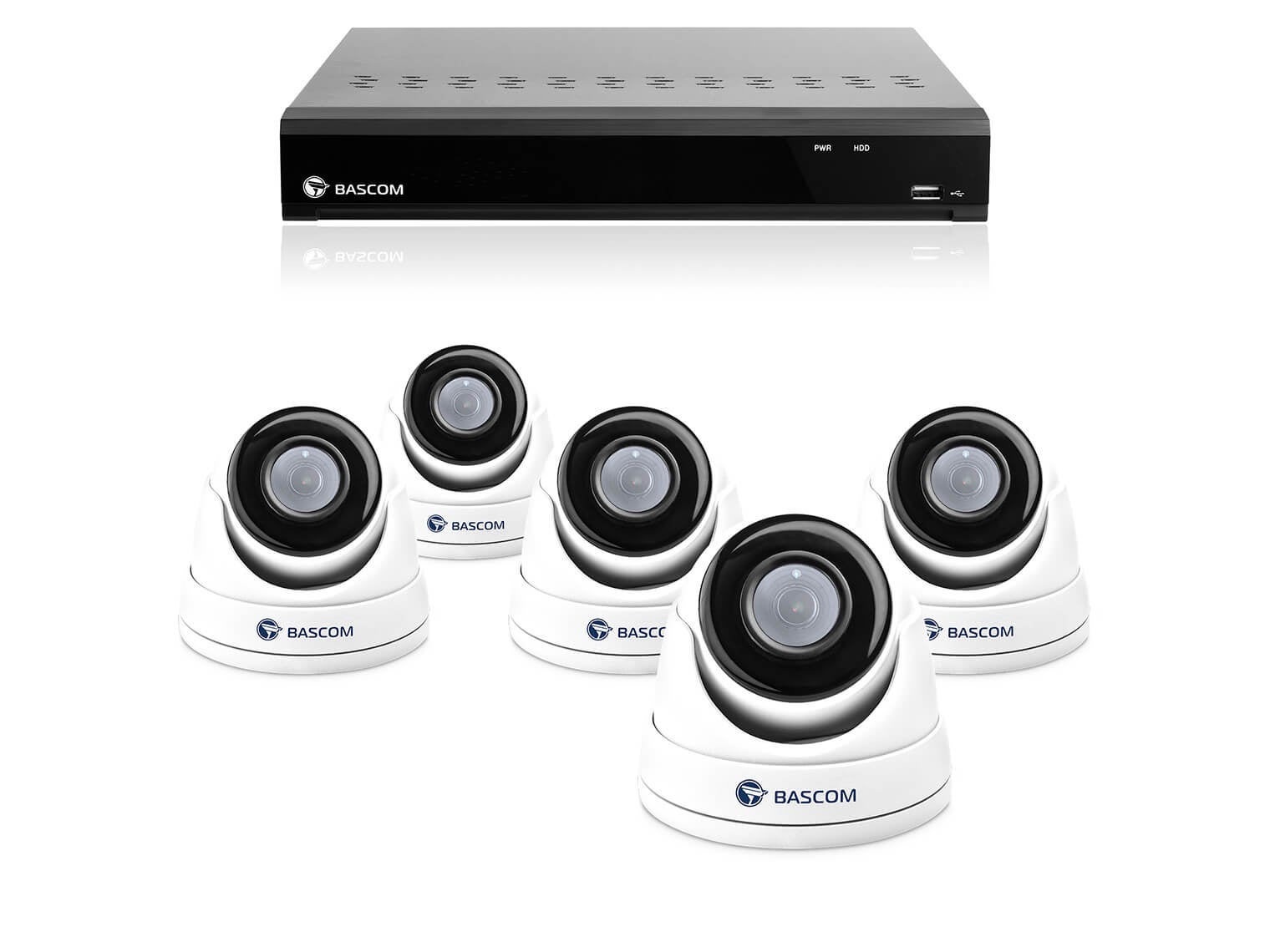 Système sans fil à 5 dômes