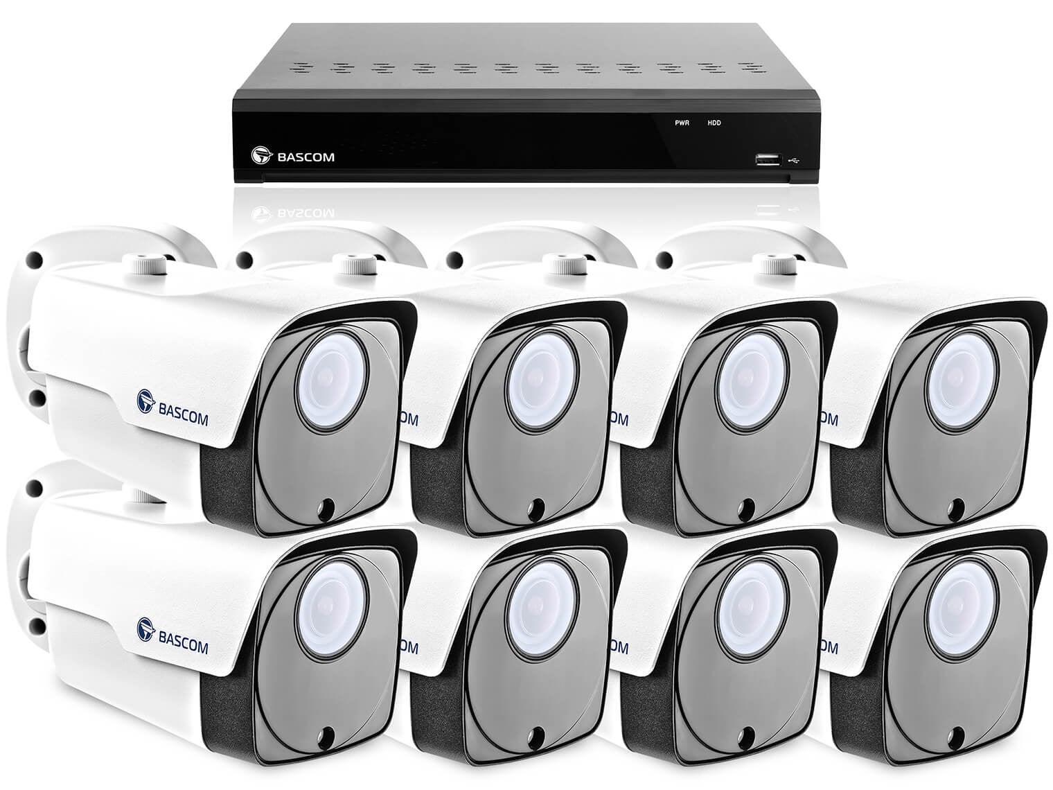 Système sans fil à 8 bullets PLUS