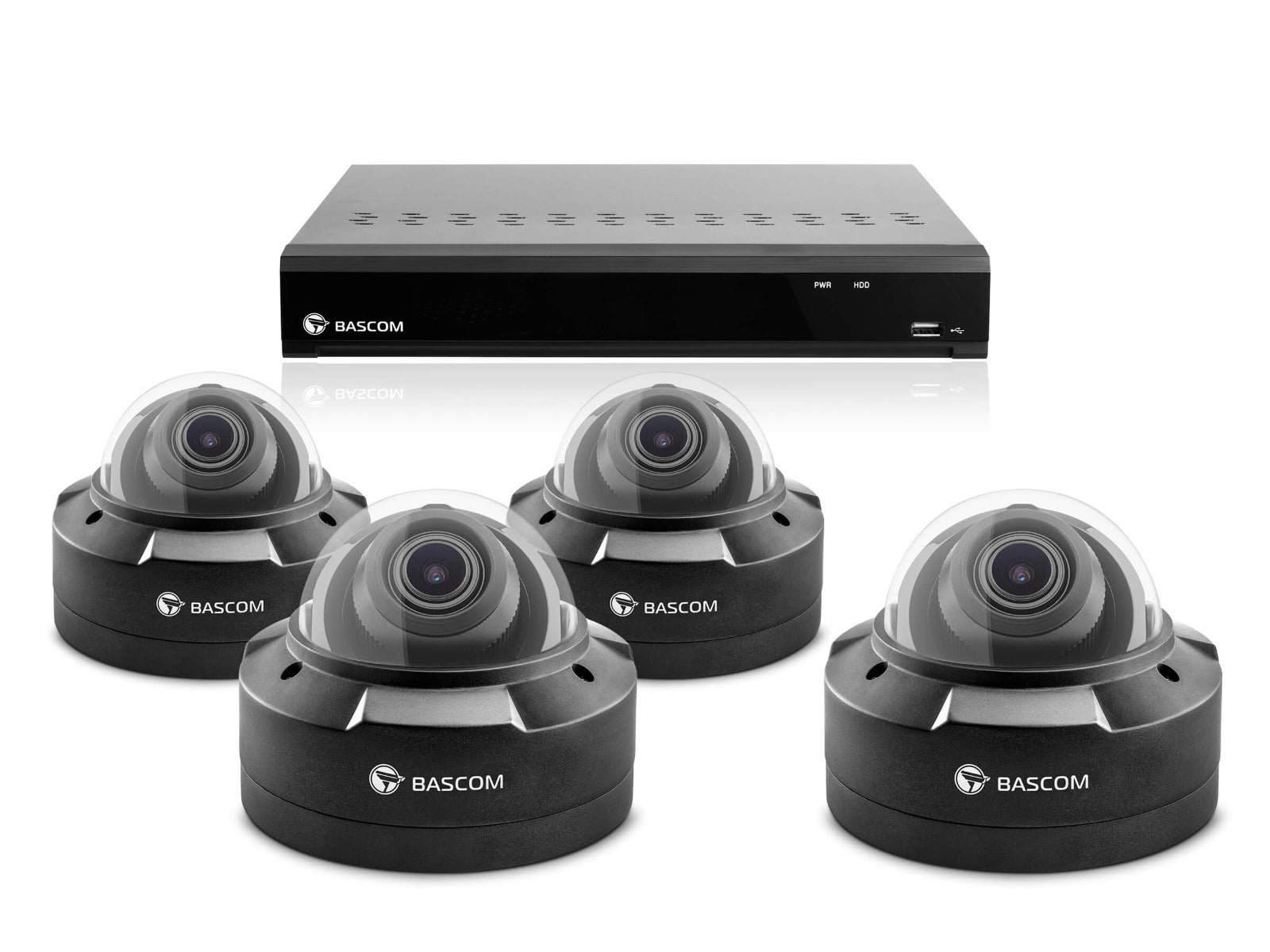 Système filaire à 4 dômes PLUS - Bascom